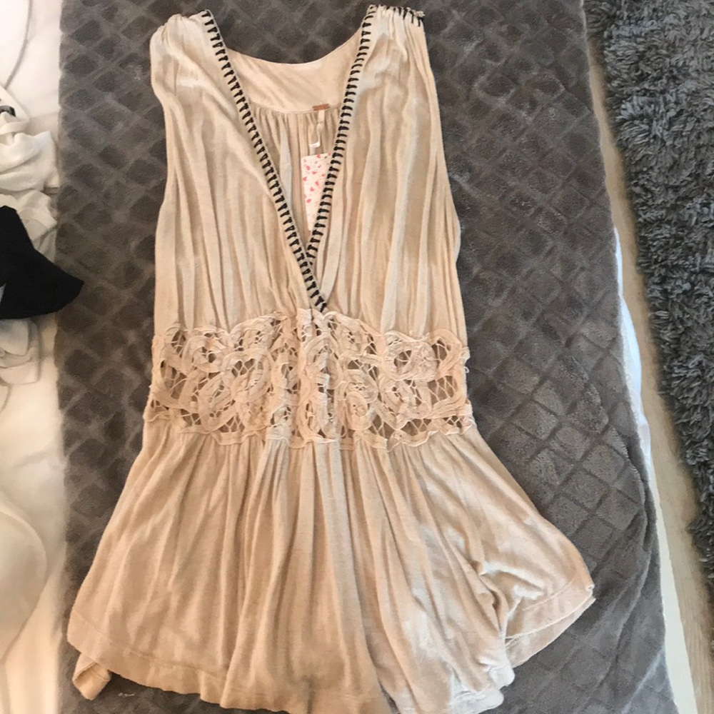 free people lace tank